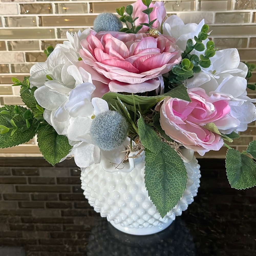 Spring floral arrangement